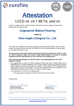 LEED-ไม้วอลนัท